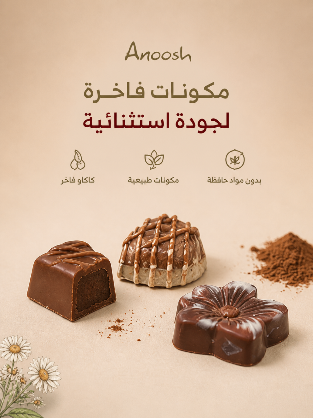 أنوش — مكونات فاخرة لجودة استثنائية